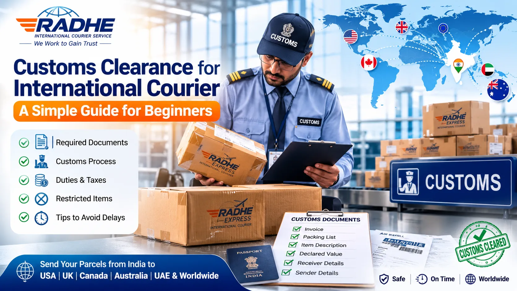 Customs Clearance for International Courier: A Simple Guide for Beginners