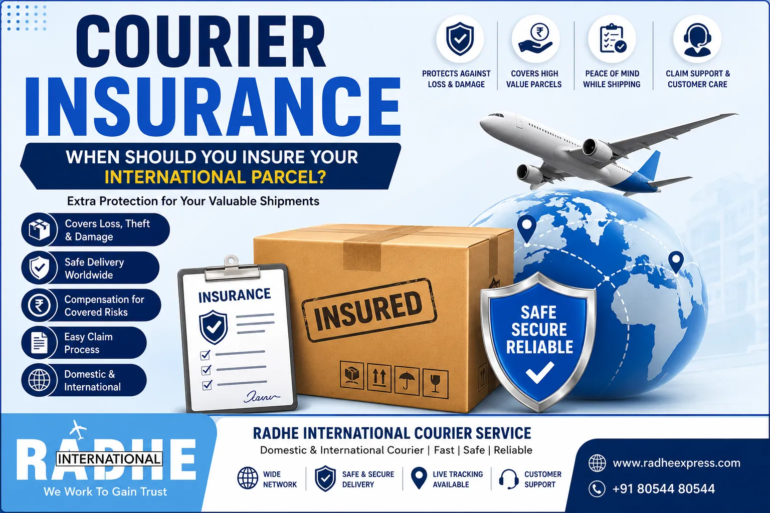 Courier Insurance: When Should You Insure our International Parcel?