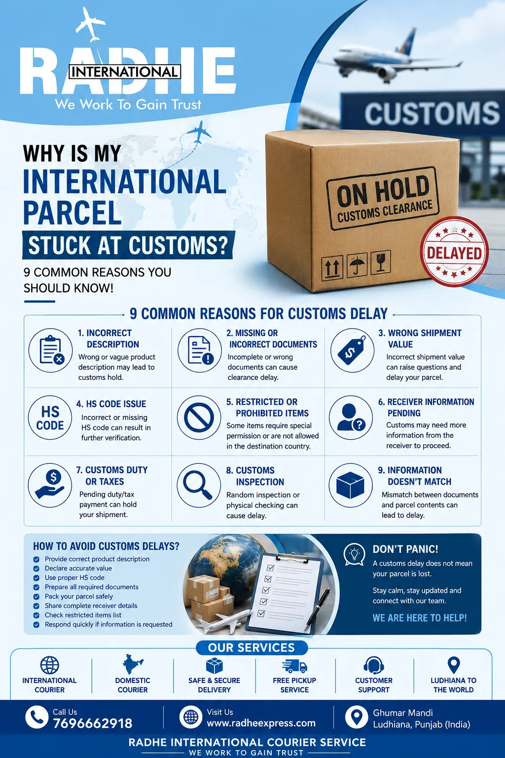 Why Is My International Parcel Stuck at Customs? 9 Common Reasons