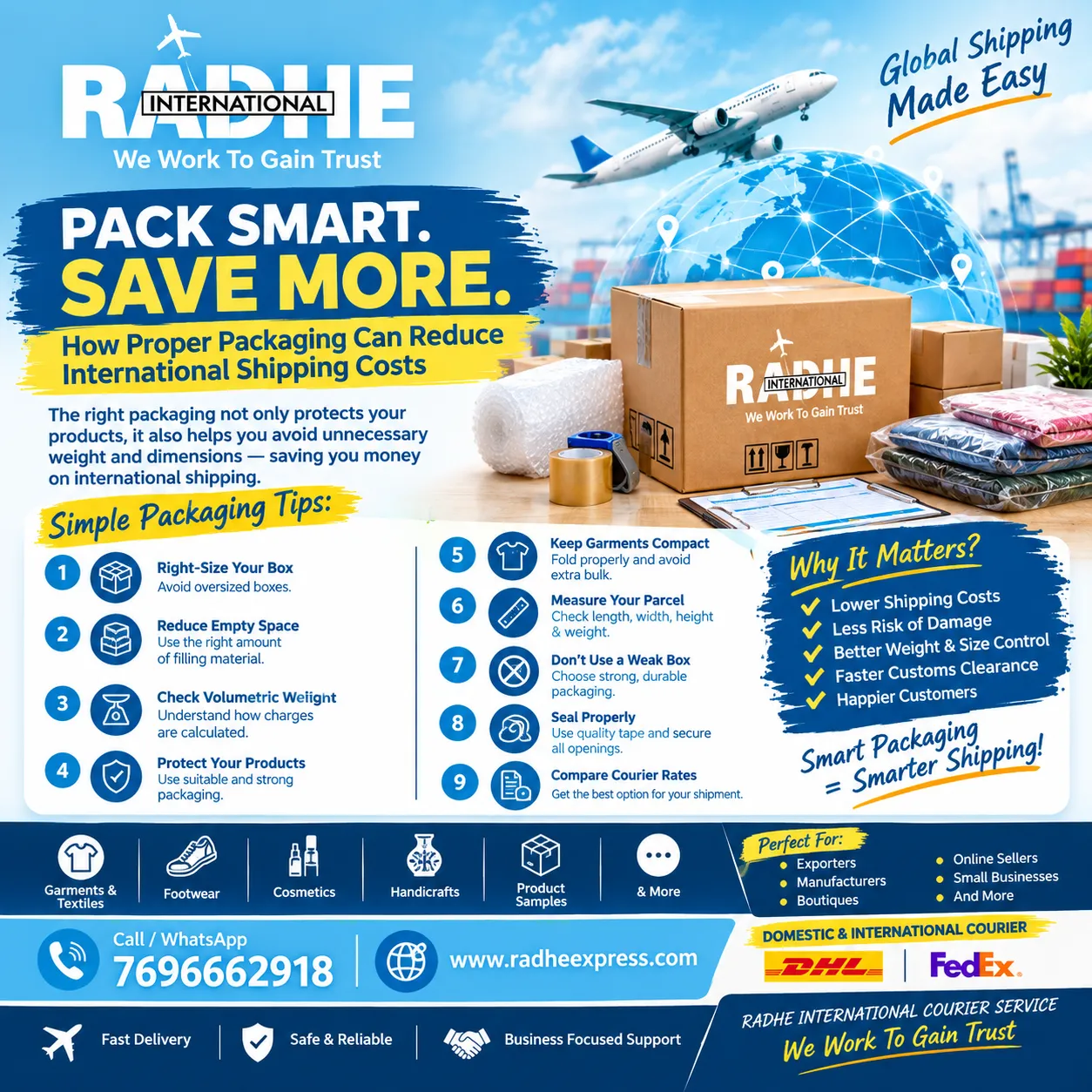 How Proper Packaging Can Save You Money on International Shipping